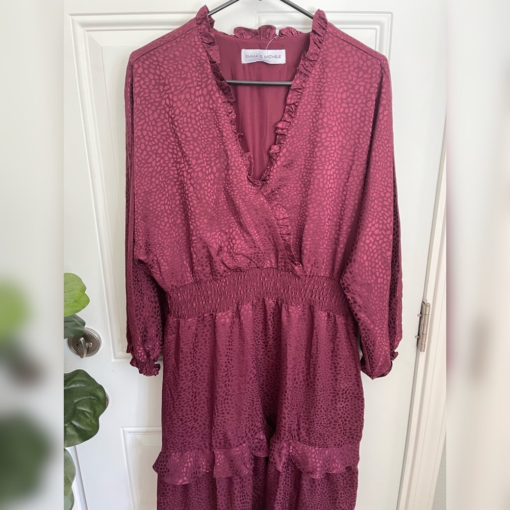 Balloon Sleeve Dress